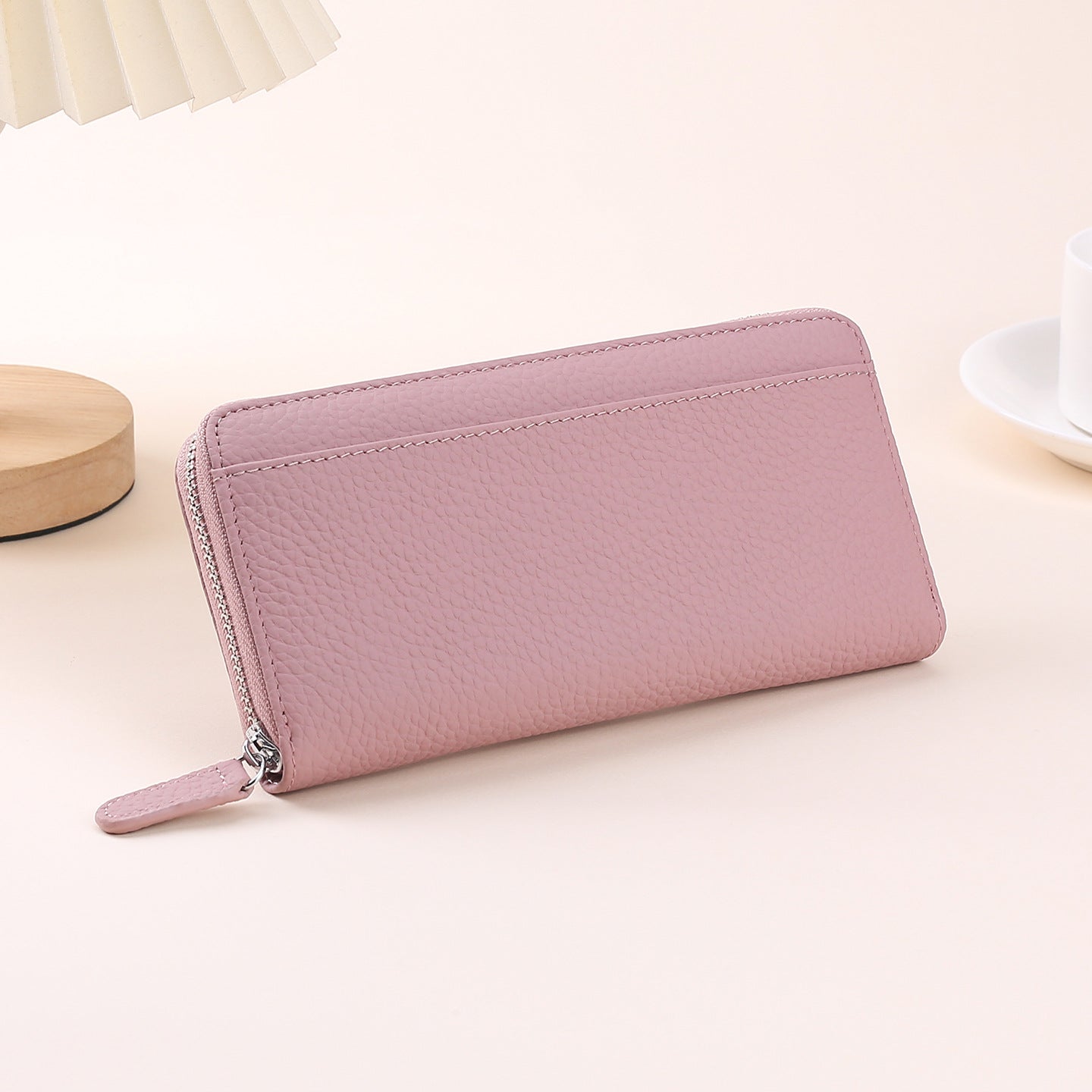 Women's & Men's Style Leather Long Multiple Slots Card Pack Card Sleeve