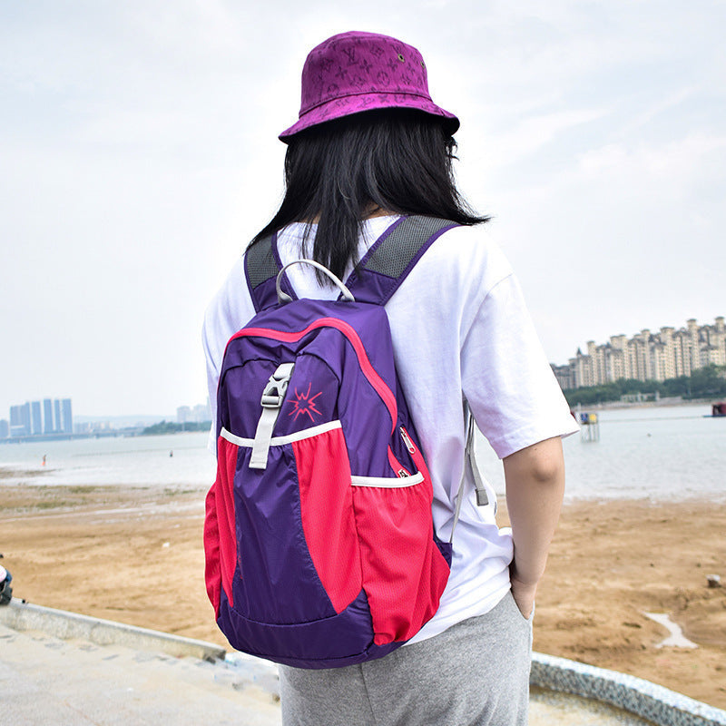 Graceful Women's Summer Lightweight Folding Portable Sports Backpack