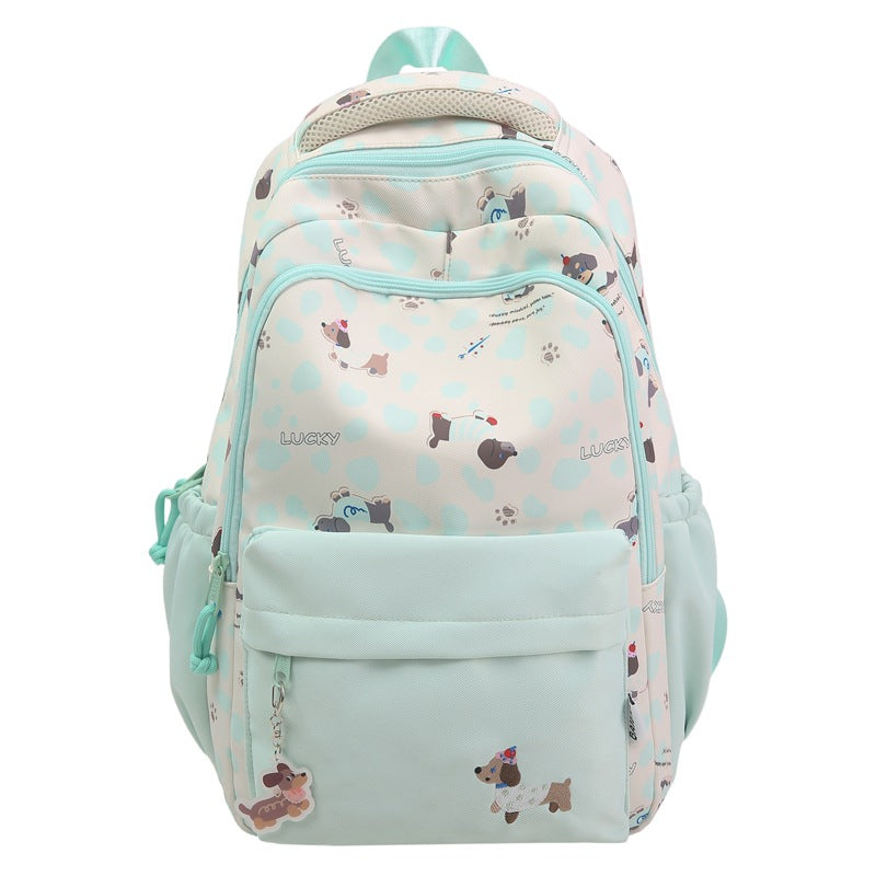 Style Junior High Sausage Dog Contrast Color Bags