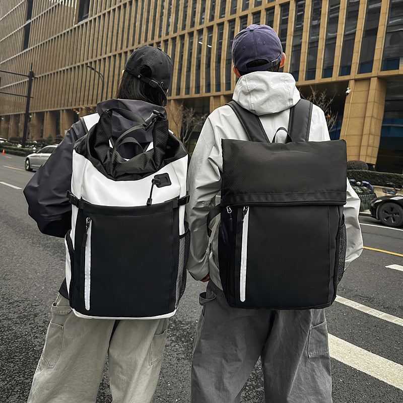 Large Capacity High-grade Trendy Cool Commuter Leisure Backpack