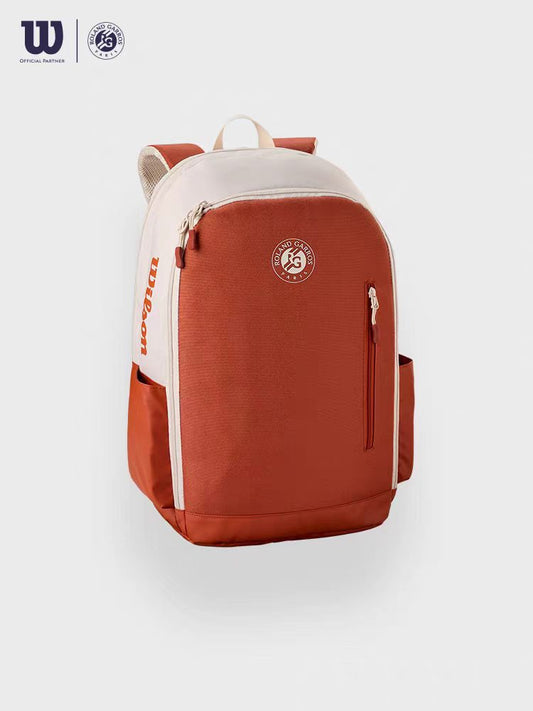 Women's & Men's French Net Joint Name Tennis Clothing Large Capacity Badminton Sports Backpack