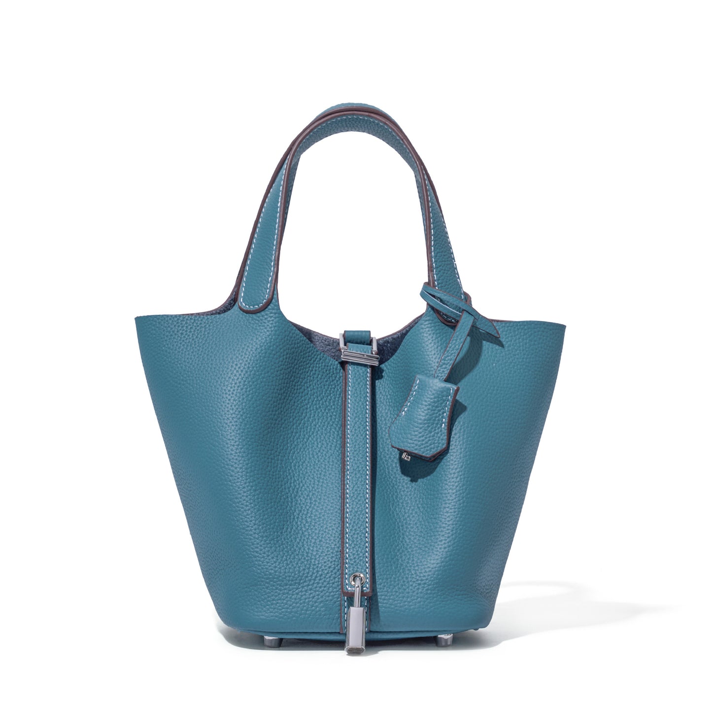Classic First Layer Cowhide Vegetable Basket Light Luxury High-grade Genuine Women's Messenger Bag