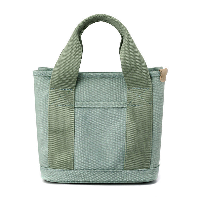 Portable Thick Niche Zipper Simple Mobile Bags