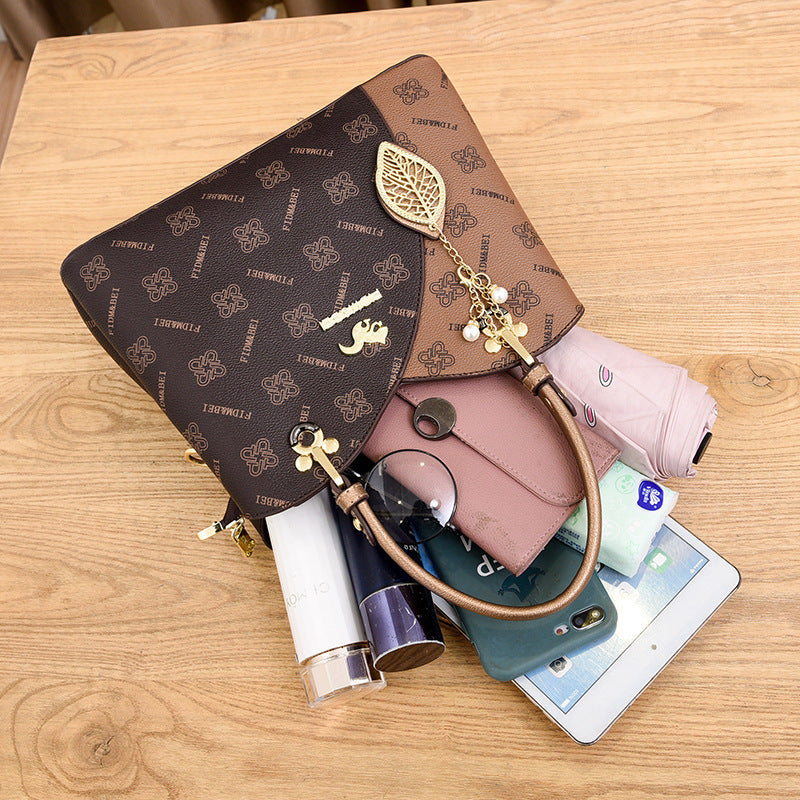 Women's Trendy Diagonal Versatile Elegant Portable Fashion Women's Handbag