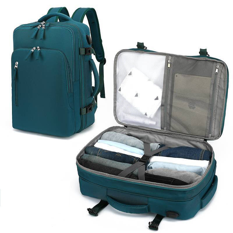 Durable Unisex Large Capacity Integrated Multifunctional Backpacks