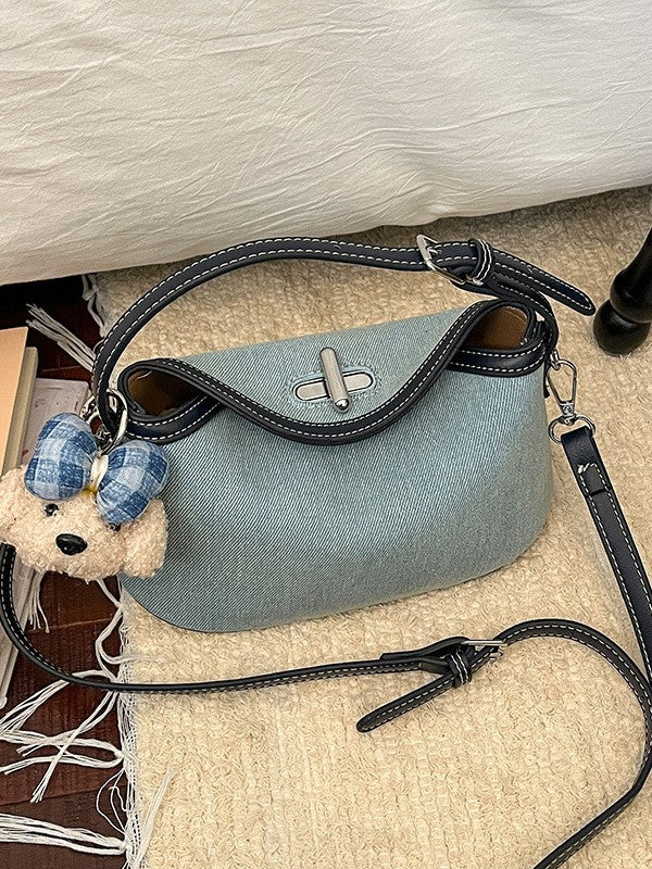 Women's Denim Fashionable For Large Capacity Handbags