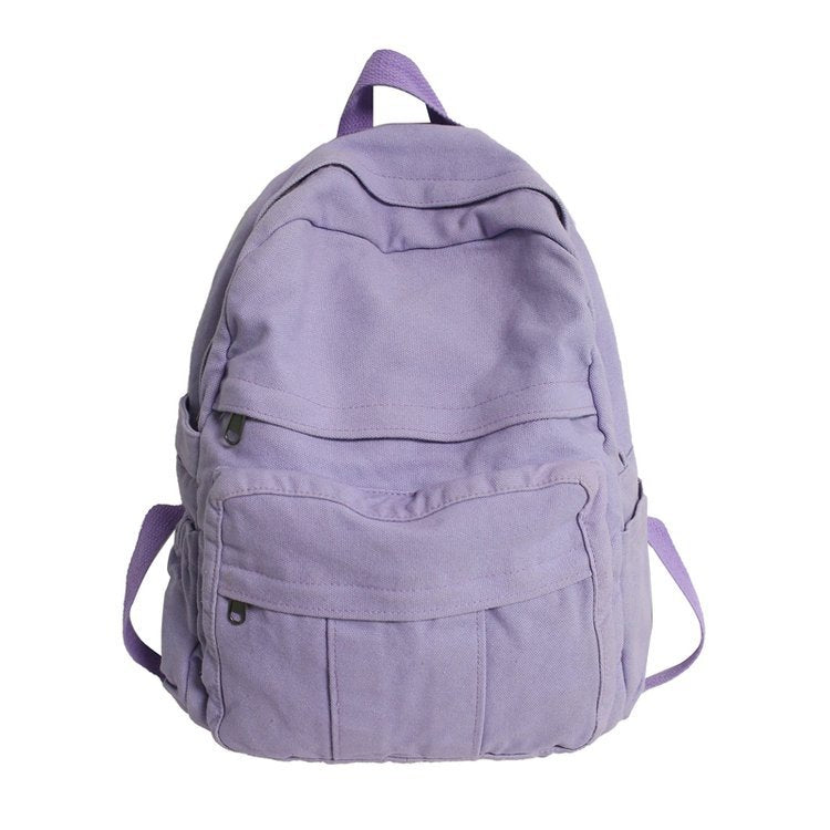 Women's Retro Large Capacity Simple High Fashion Backpacks