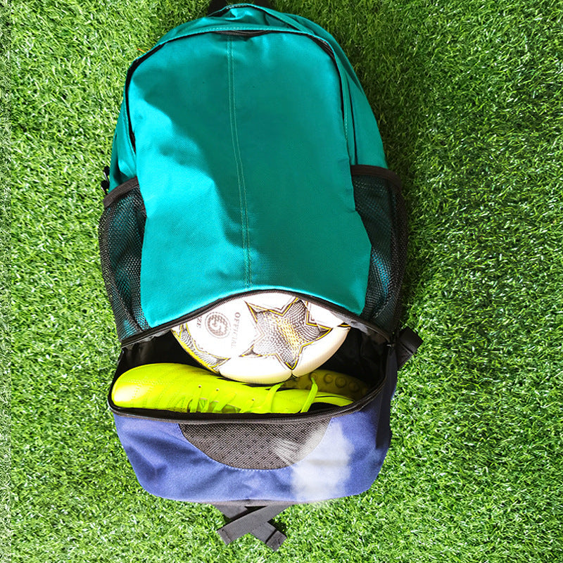 Men's Basketball Football Large Capacity Printed Cycling Sports Backpack
