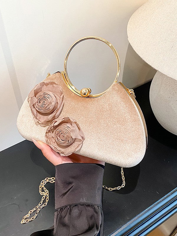 Luxury Dinner Retro Portable Box Advanced Women's Handbag