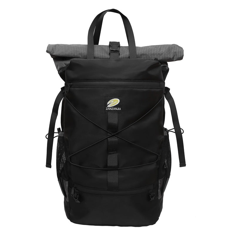Women's & Men's Curved Edge Hiking Large Capacity Light Backpacks
