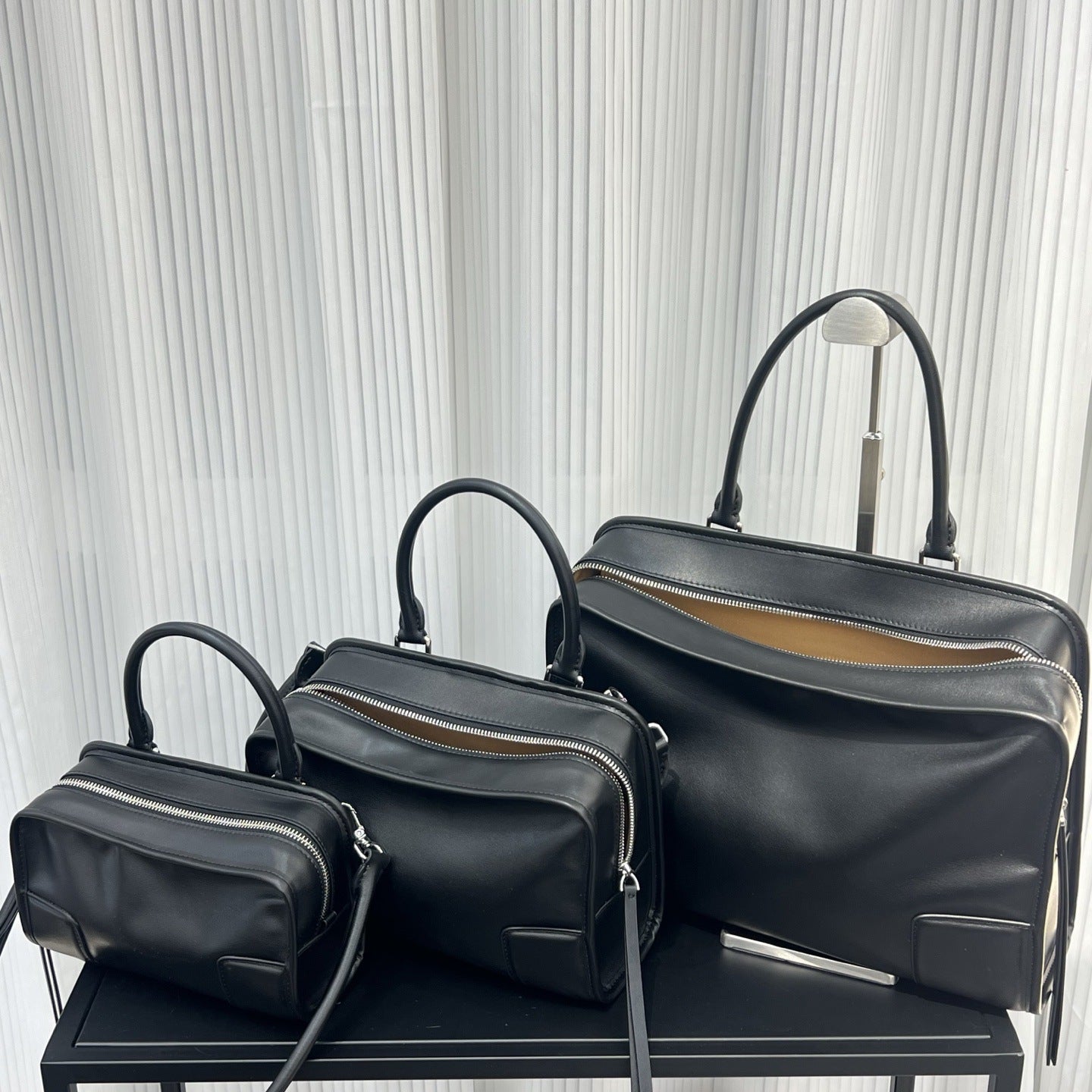 Glamorous Bowling Niche Retro Commuter Leather Women's Shoulder Bag