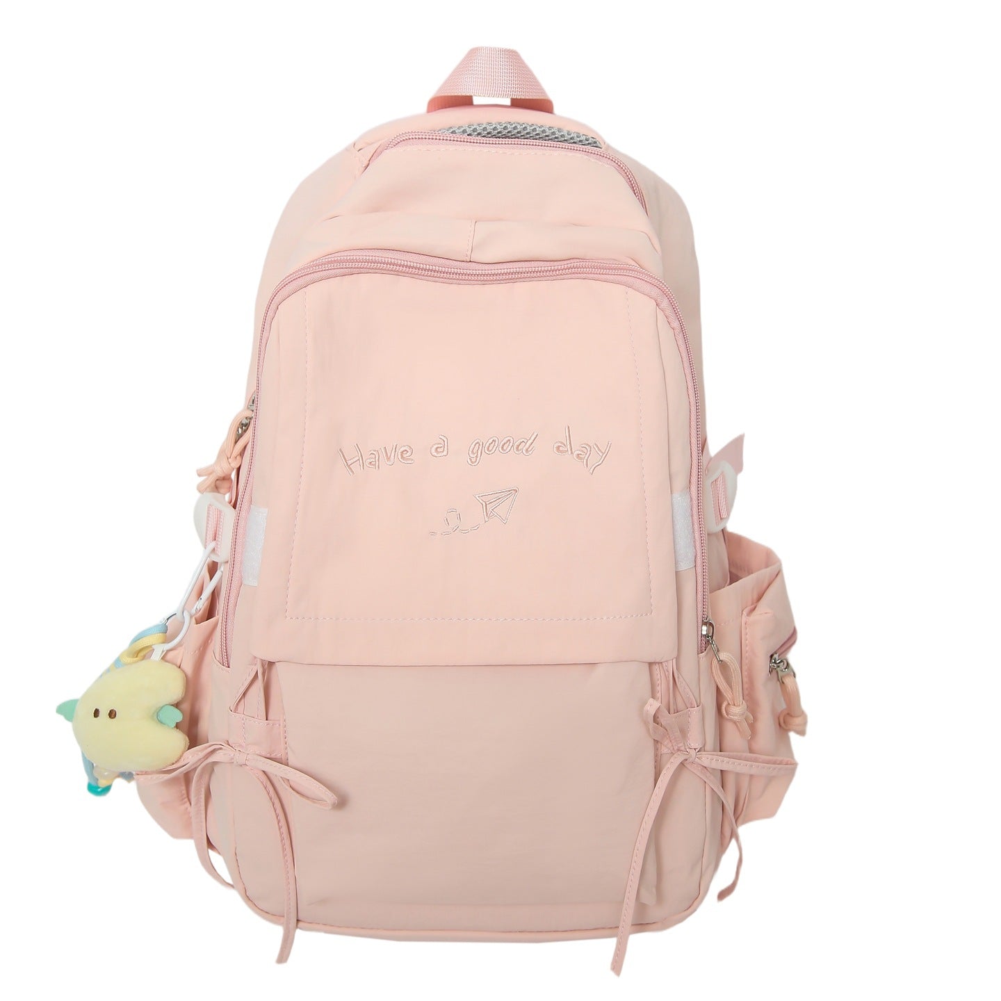 Winter Good-looking Solid Color Lightweight Schoolgirl Backpacks