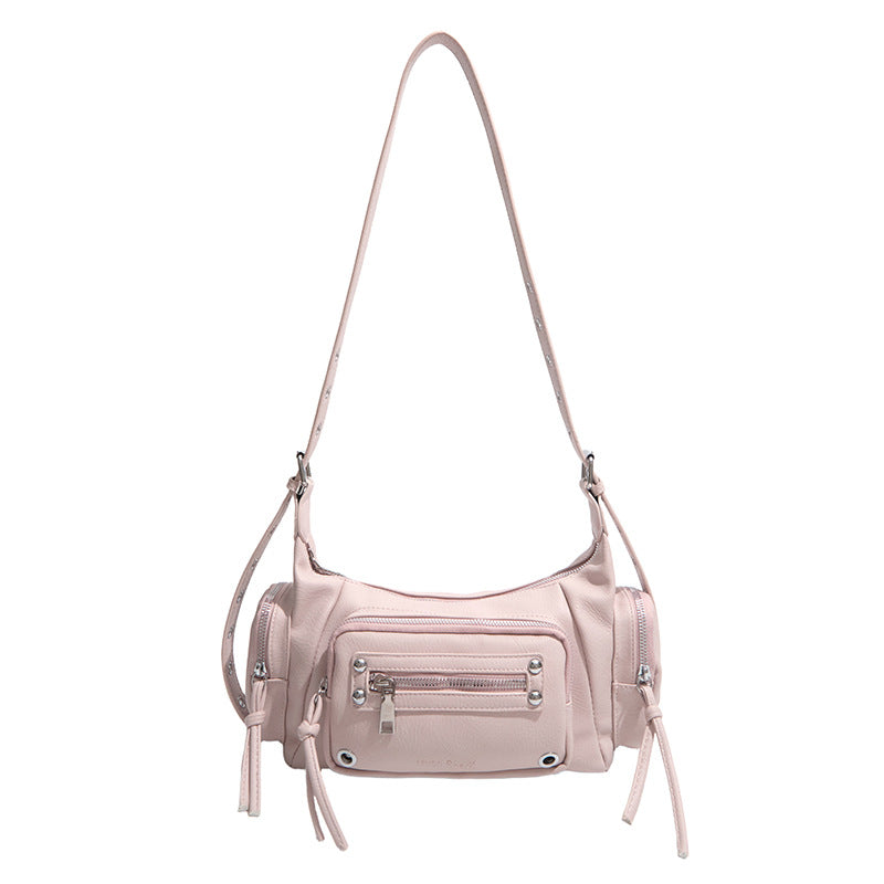 Women's Trendy Large Capacity Retro Underarm Women's Messenger Bag