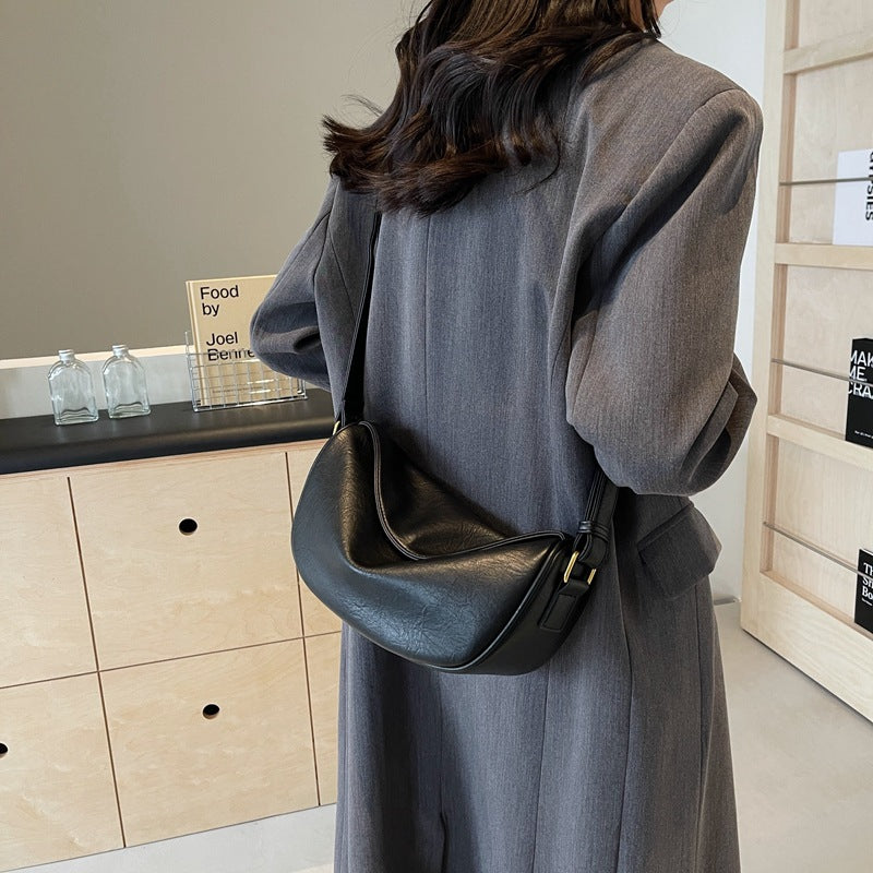 Women's Retro Fashion Soft Surface High Sense Bags