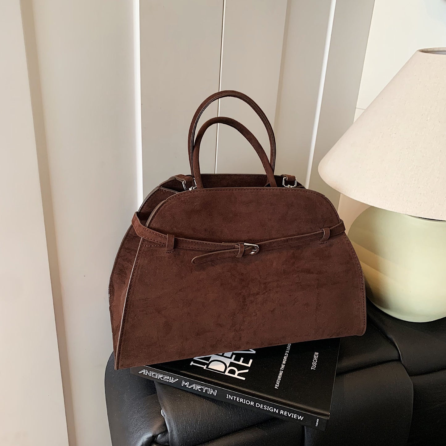 Advanced Texture Retro Large Capacity Niche Western Style Fashion Women's Shoulder Bag