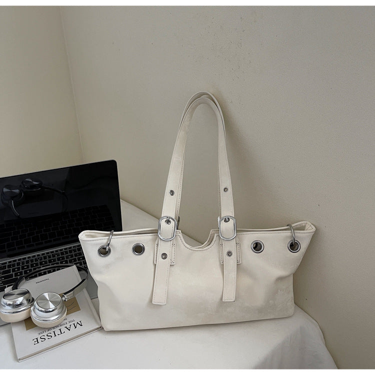 Women's Soft Leather Suede Retro Trendy High Bags