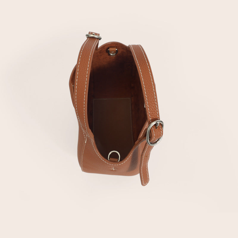 Women's Genuine Leather High-grade First Layer Cowhide Women's Handbag