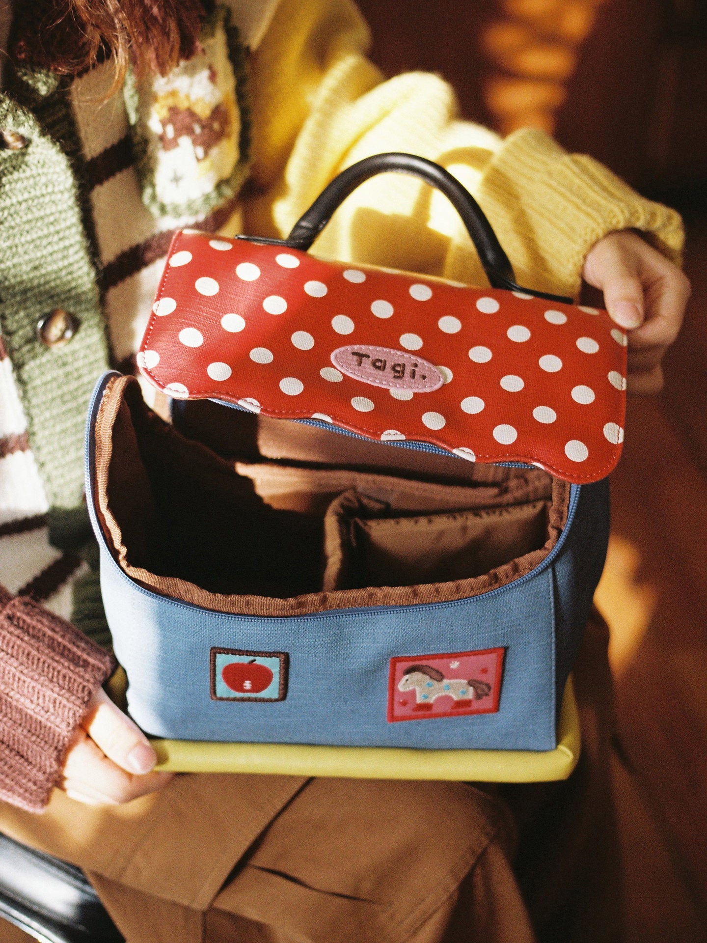 Pony House Leather Wash Large Capacity Bags