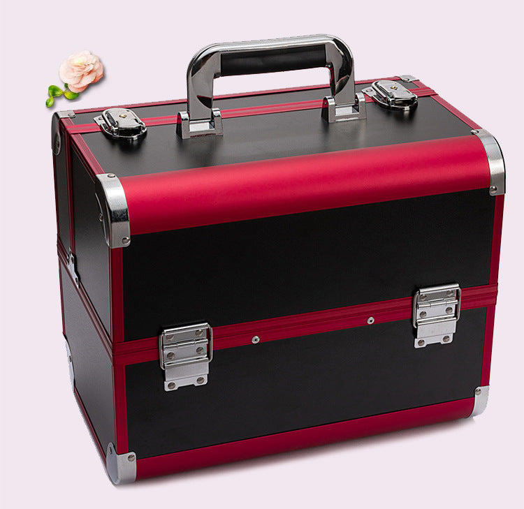 Portable Makeup Artist Special Nail Storage Box Cosmetic Cases