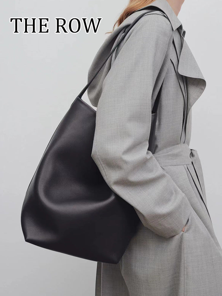 Women's Genuine Leather Large Capacity Fashion Commuter Tote Bags