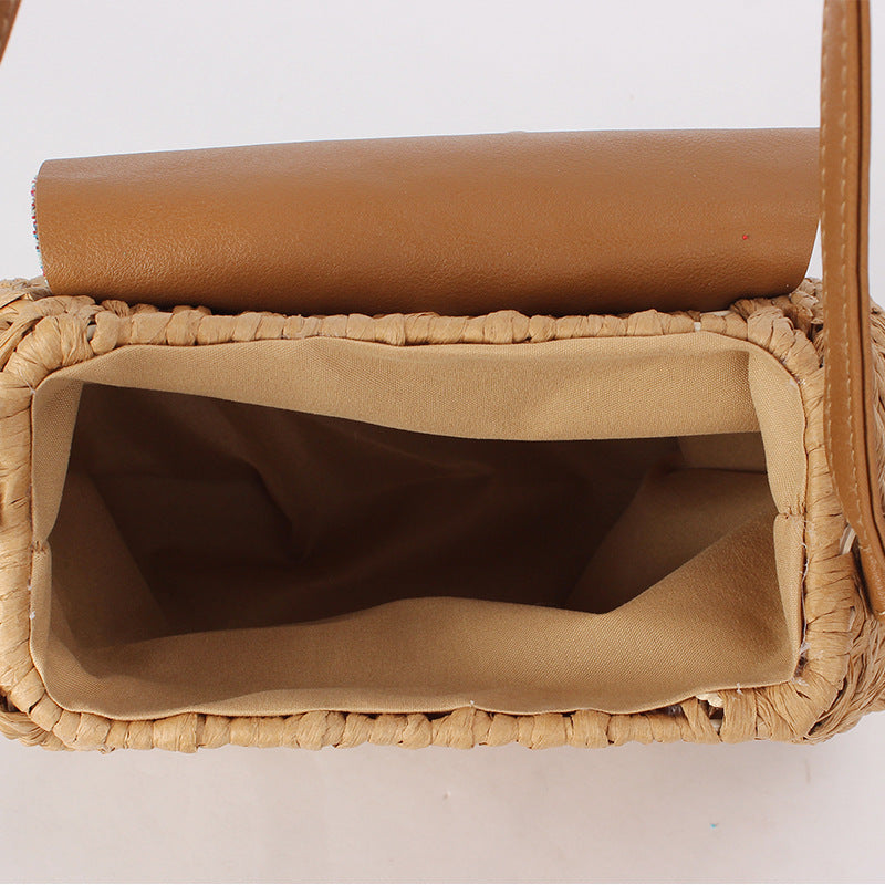 Woven Advanced Texture Minority Simple Design Ladies Bags