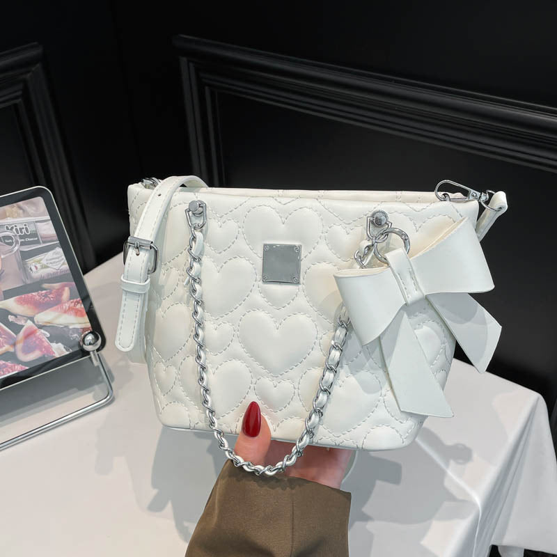 Women's Embroidery Thread Spring Discount Promotion Bucket Bag