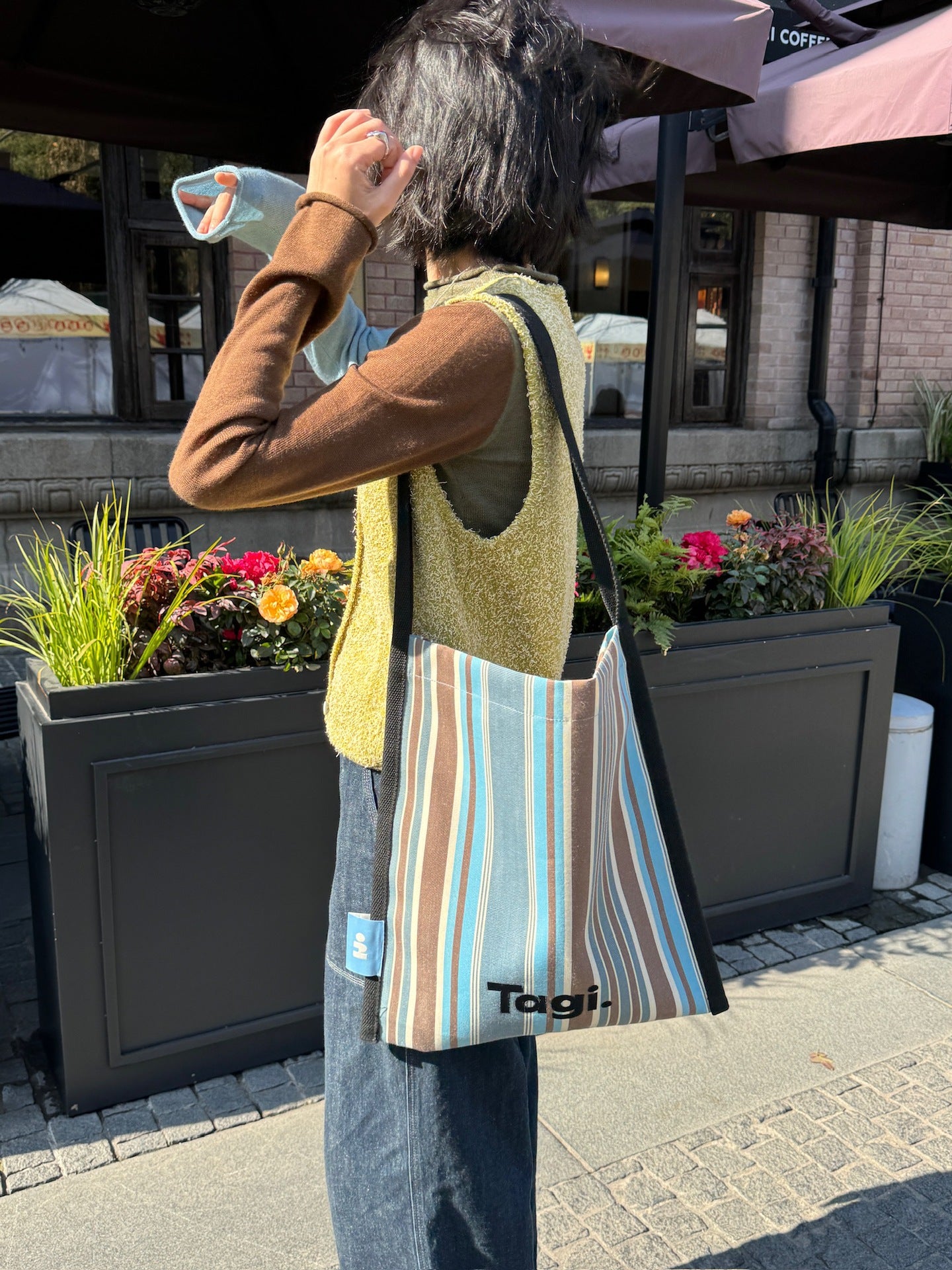 Edge Canvas High-density Large Capacity Design Tote Bag