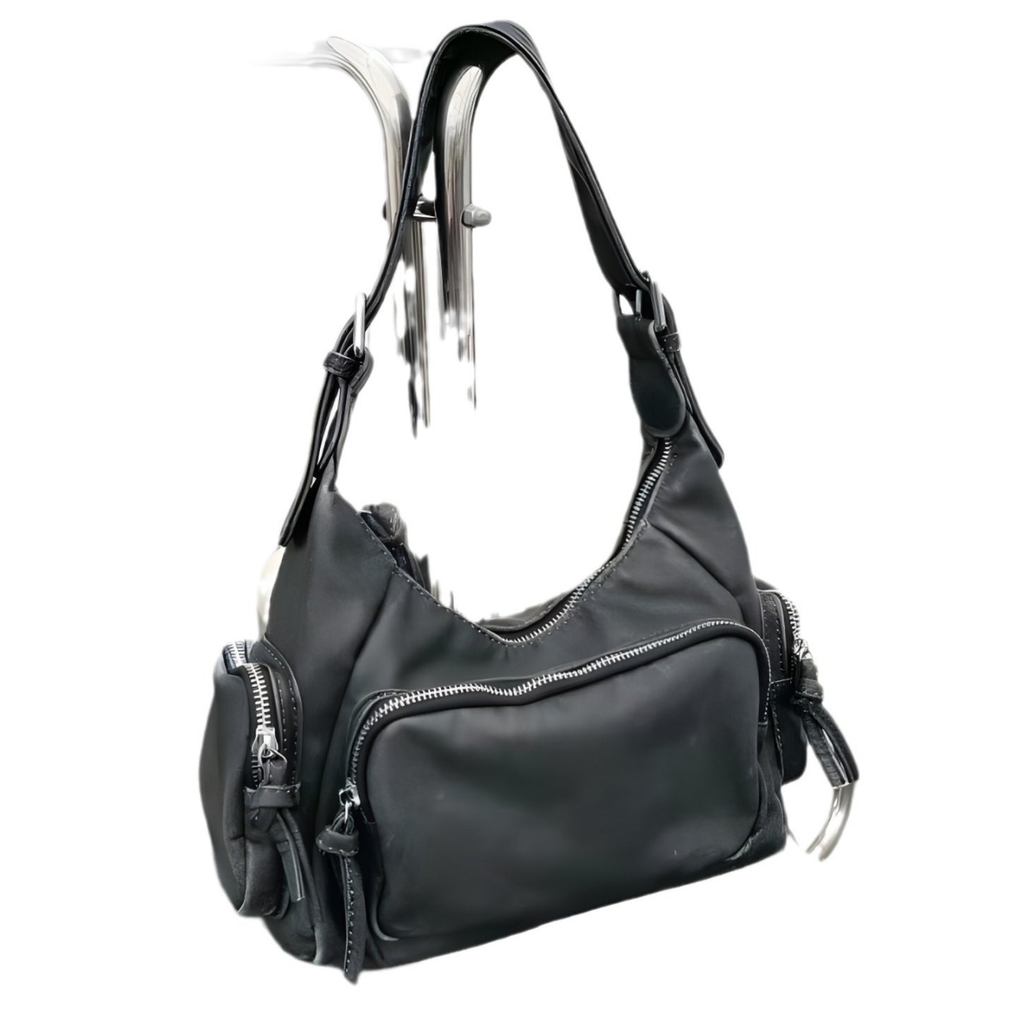Popular Pocket Motorcycle Female Cool Punk Underarm Bag