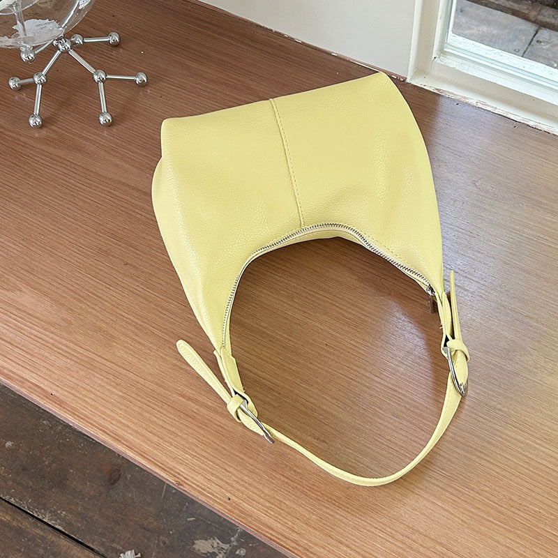 Women's Fashion Korean Style Dumpling Retro Portable Underarm Bag