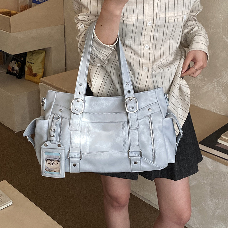 Women's Trendy Retro Design Large Capacity Tote Bag