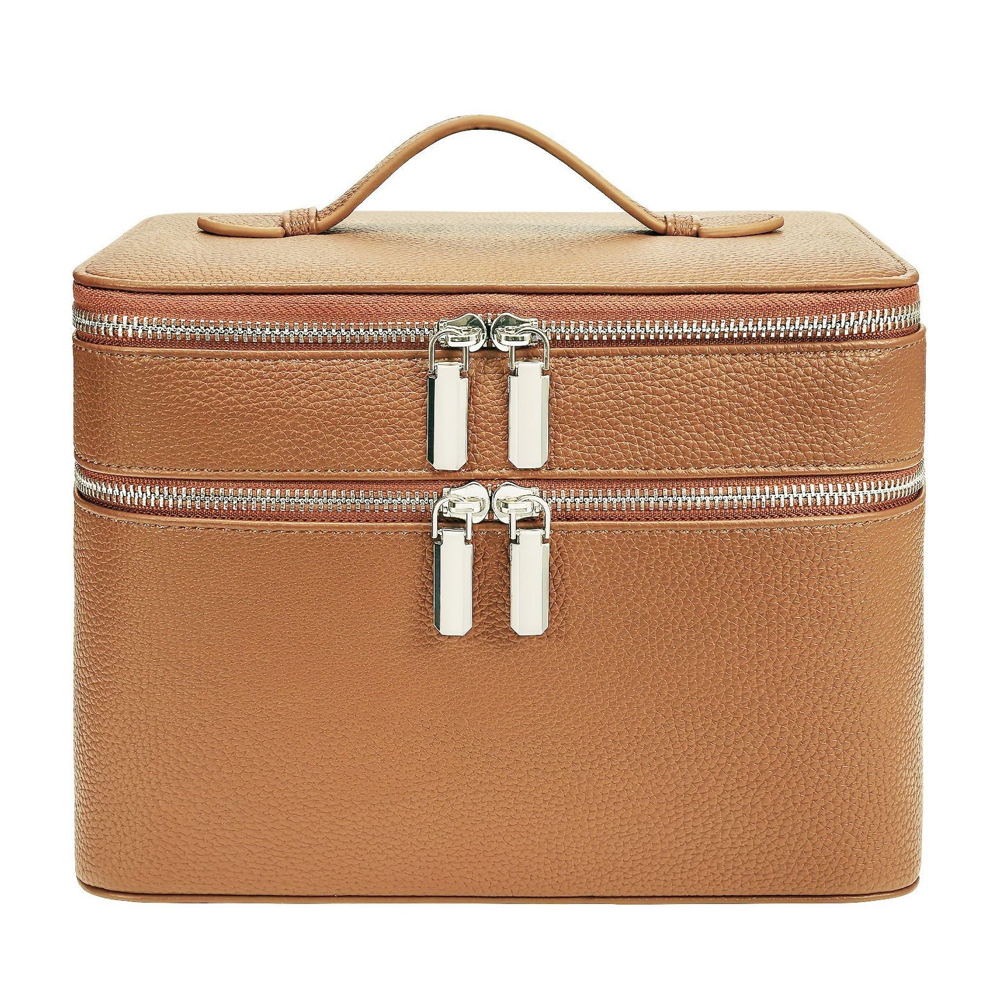 Light Luxury Large Capacity Leather Convenient Cosmetic Cases