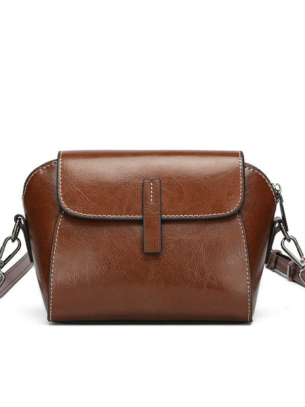 Women's Leather Large Capacity High-grade Shell Niche Shoulder Bags