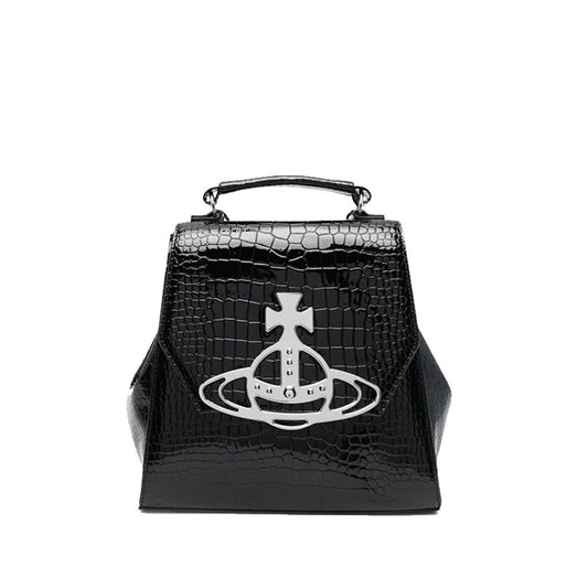 Queen Mother Crocodile Pattern Saturn Big Sweet Cool Wind Large Bags