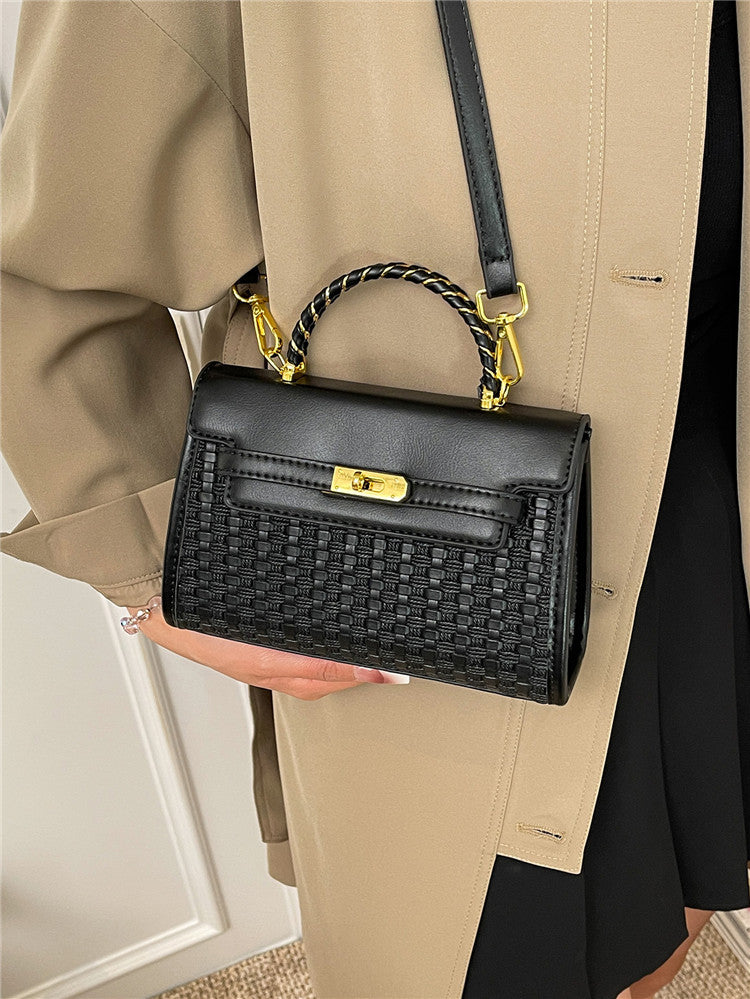 Women's Simple Fashion Western Style High Sense Small Square Bags