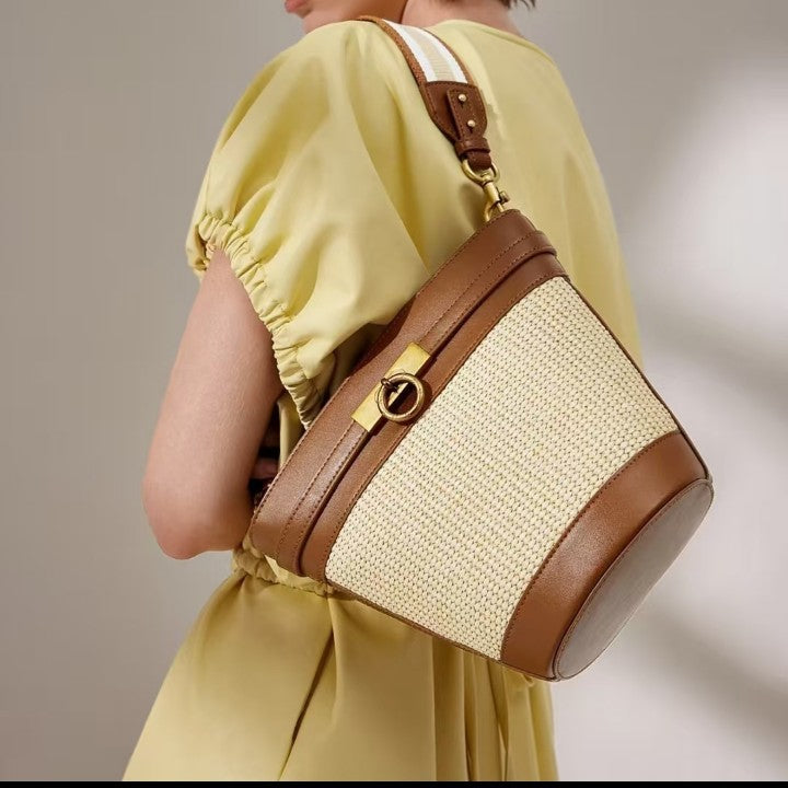 Summer Woven Personality Trend Beach Fashion Women's Messenger Bag