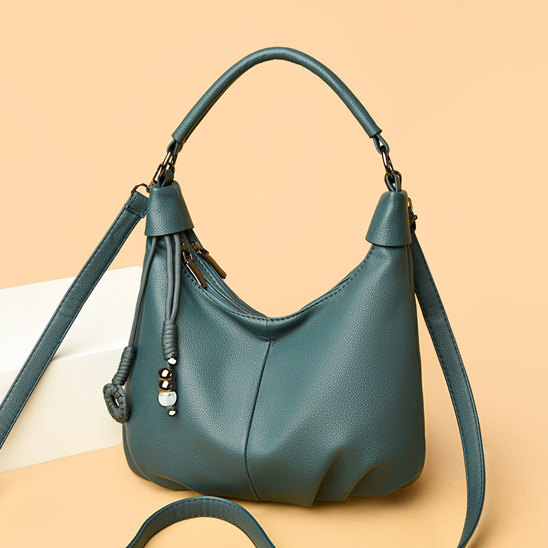 Women's Simple Hobo Korean Style Big Women's Shoulder Bag