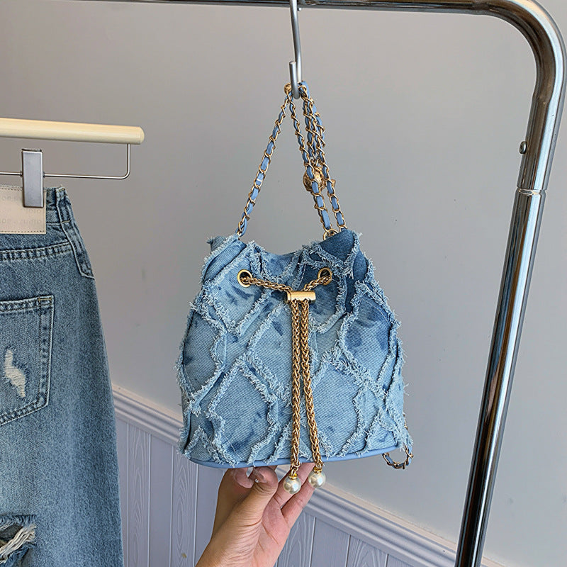 Popular Sweet Trendy Versatile Chain Fashion Rhombus Bags