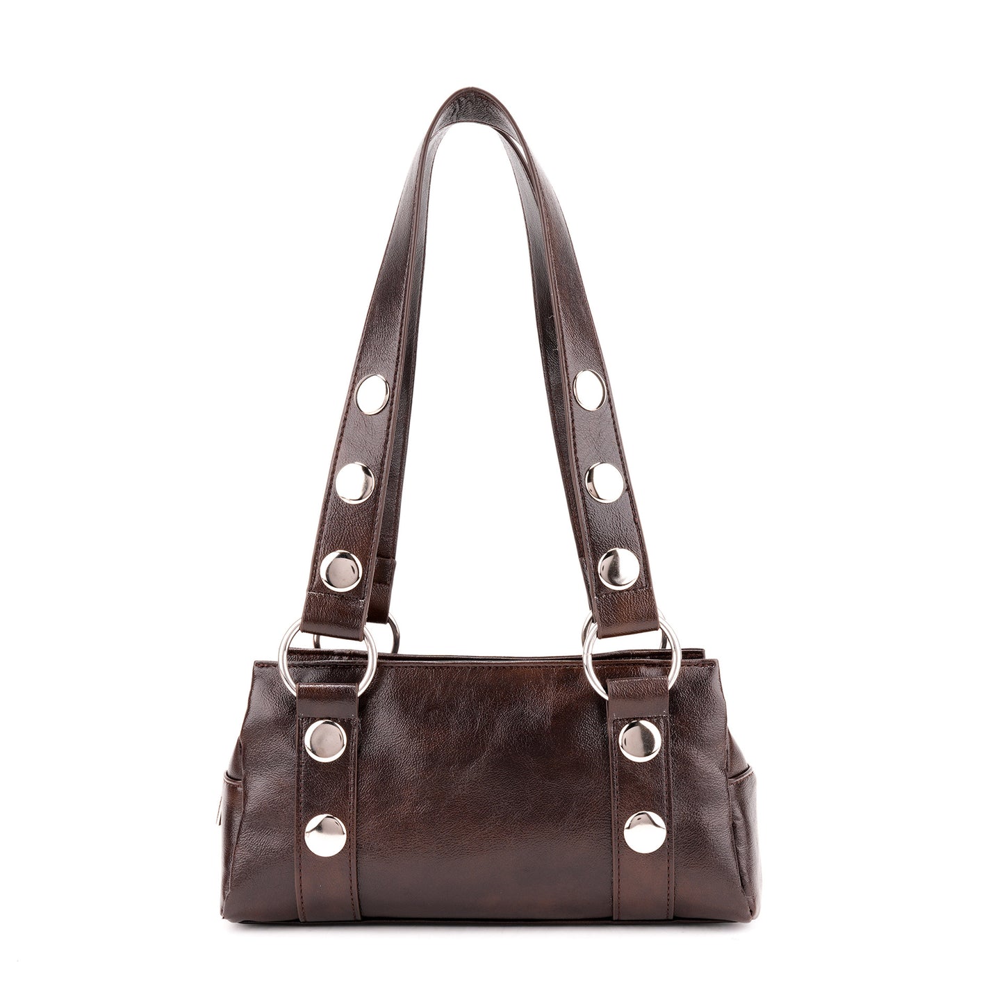 Women's Cool Fashion Pillow Rivet Punk Underarm Light Shoulder Bags