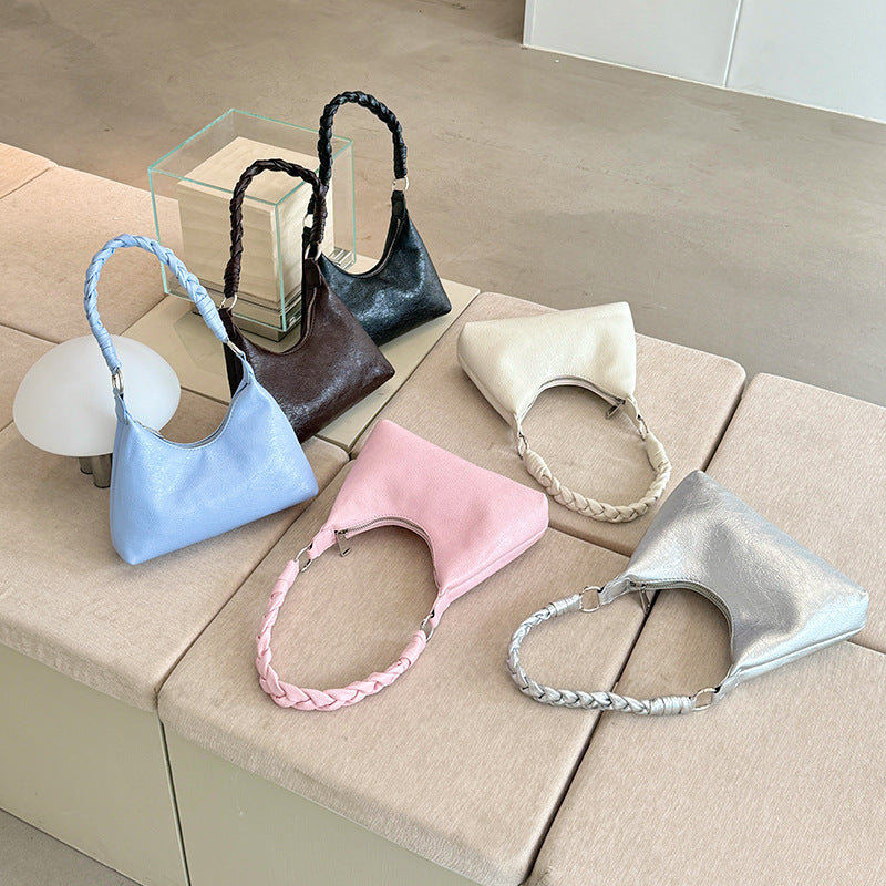 Women's Korean Dumpling Commuting Fashion Trendy Underarm Bag