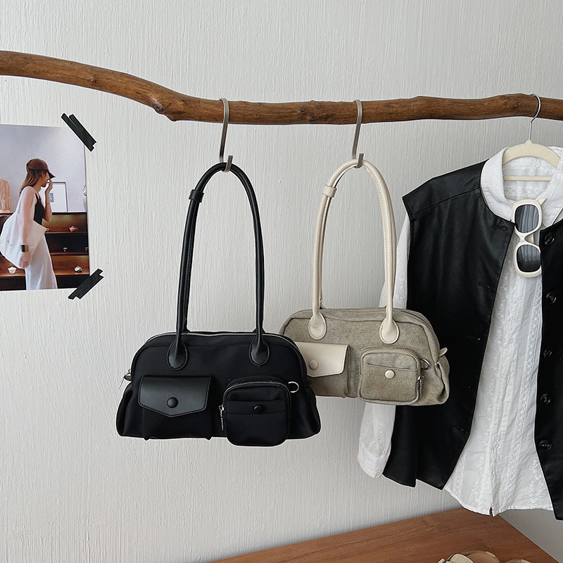 Female Niche Color Collision Design Fashion Women's Shoulder Bag