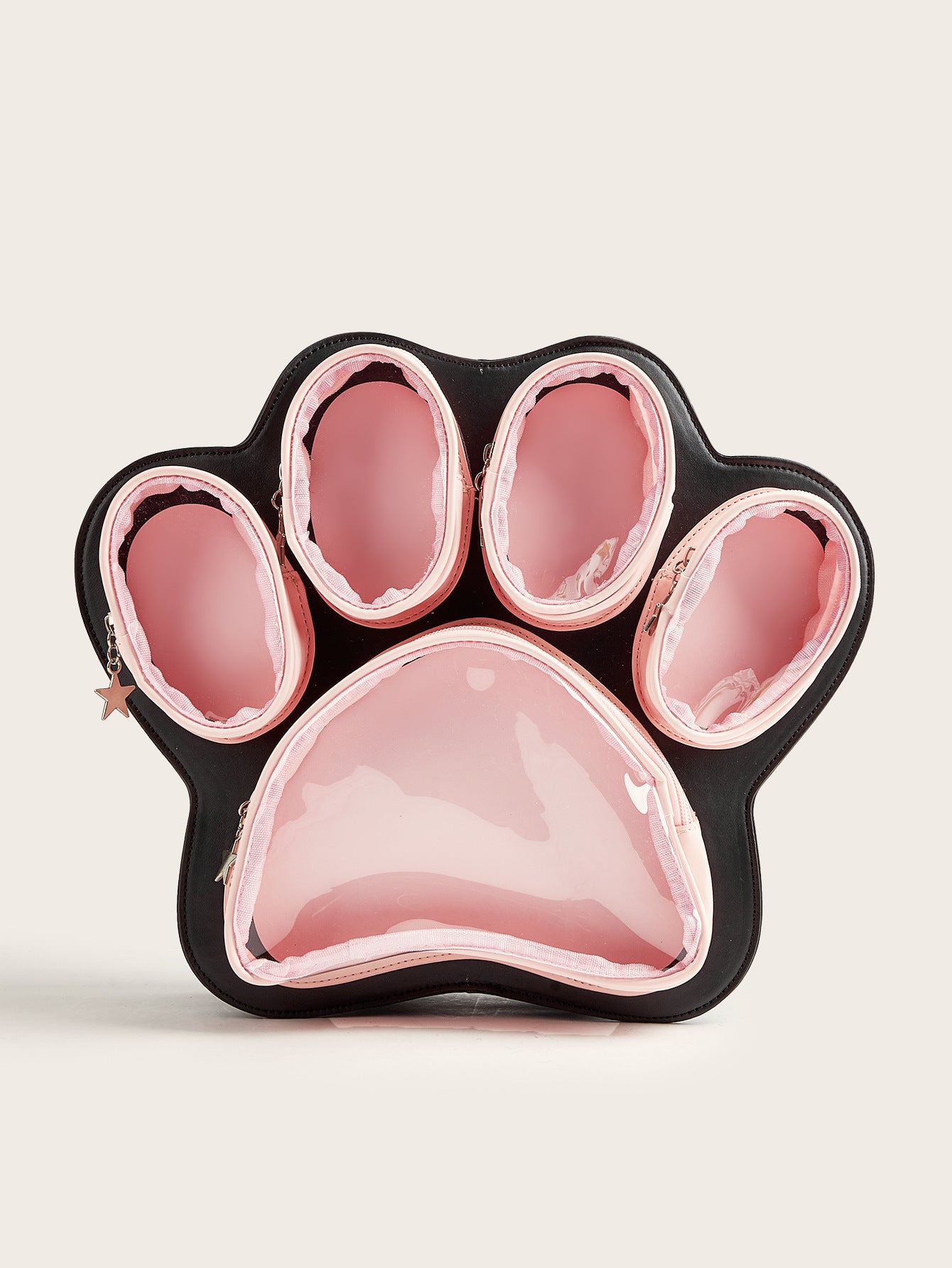 Cat Paw Cute Cartoon Western Style Large Backpacks