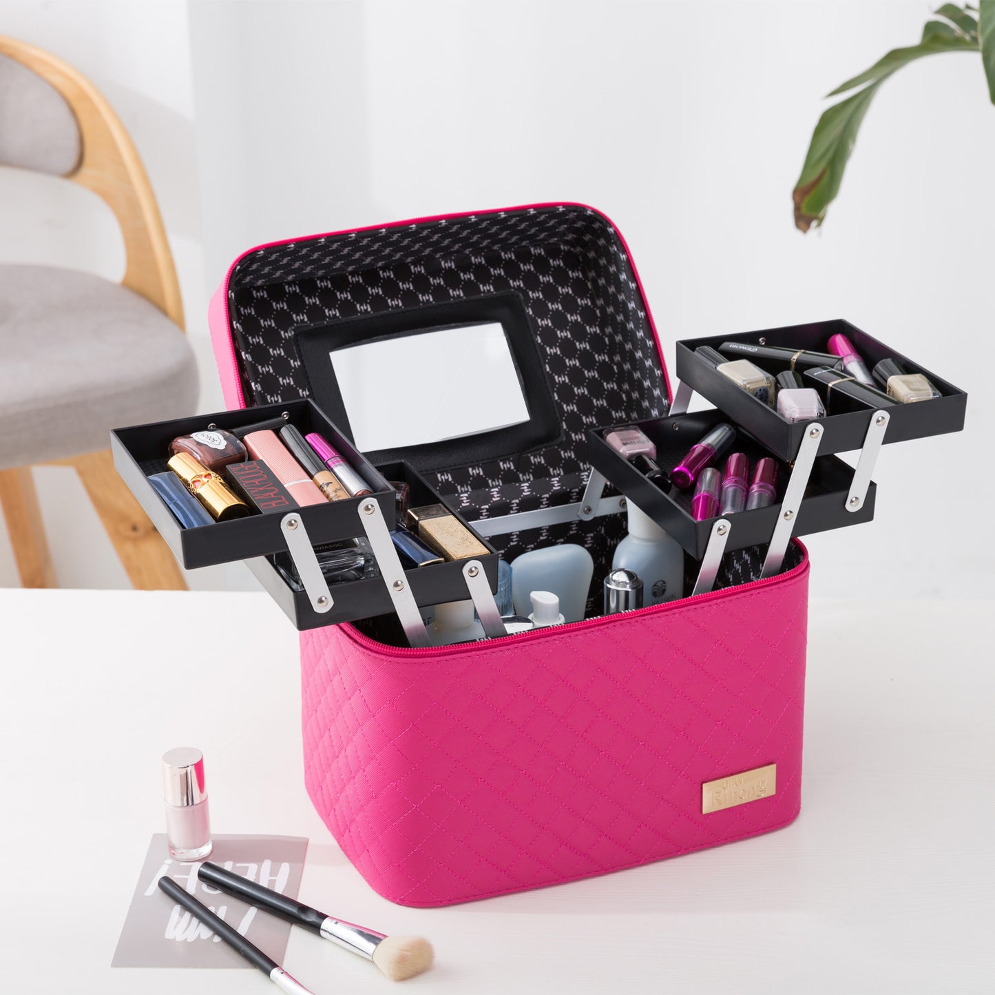 Korean Large Capacity Storage Box Jewelry Cosmetic Case