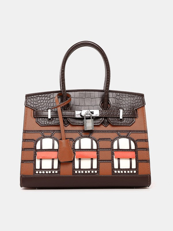 Women's Classic High-grade Crocodile Pattern Niche House Bags