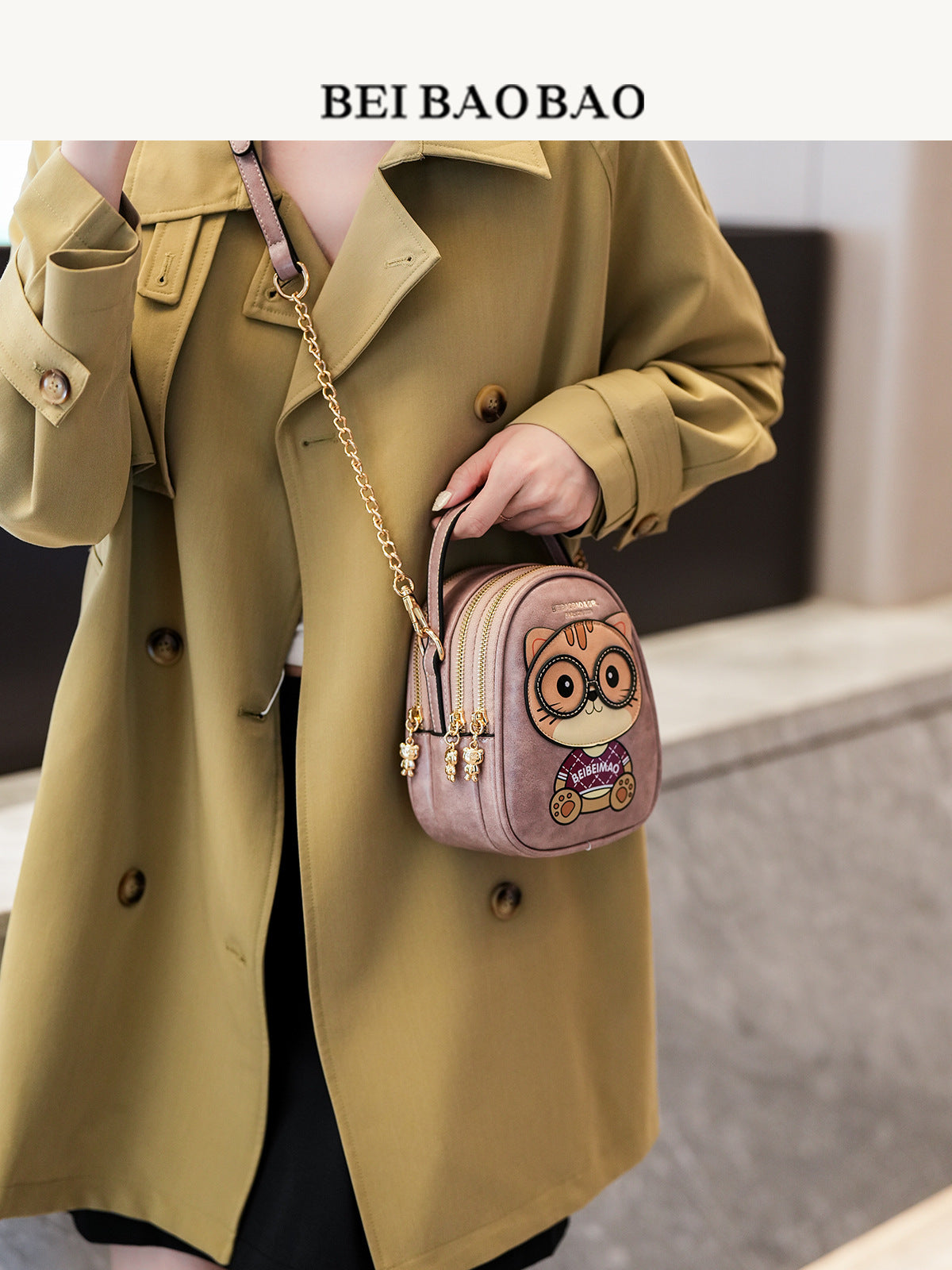 Graceful Source Mobile Practical Chain Design Bags