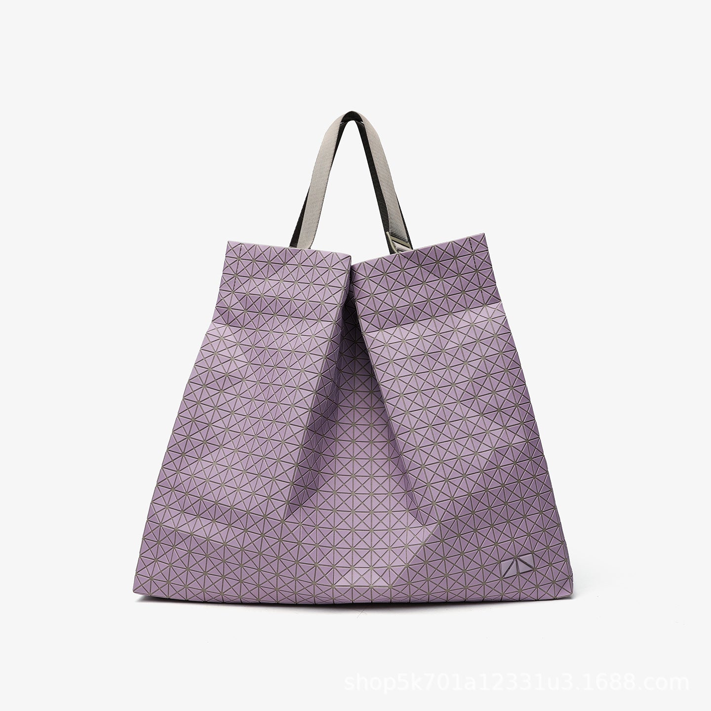 Women's Rhombus Silicone Large Capacity Niche Computer Bags