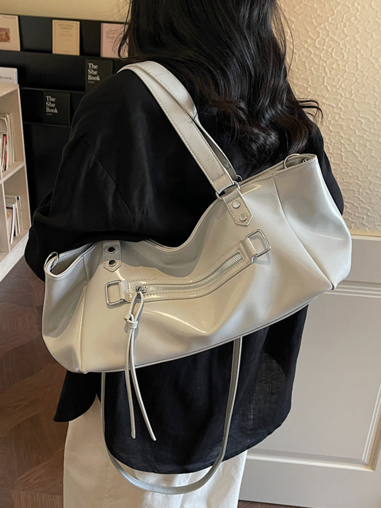 Fashion Large Capacity Commuter Spring Retro Minority Women's Shoulder Bag