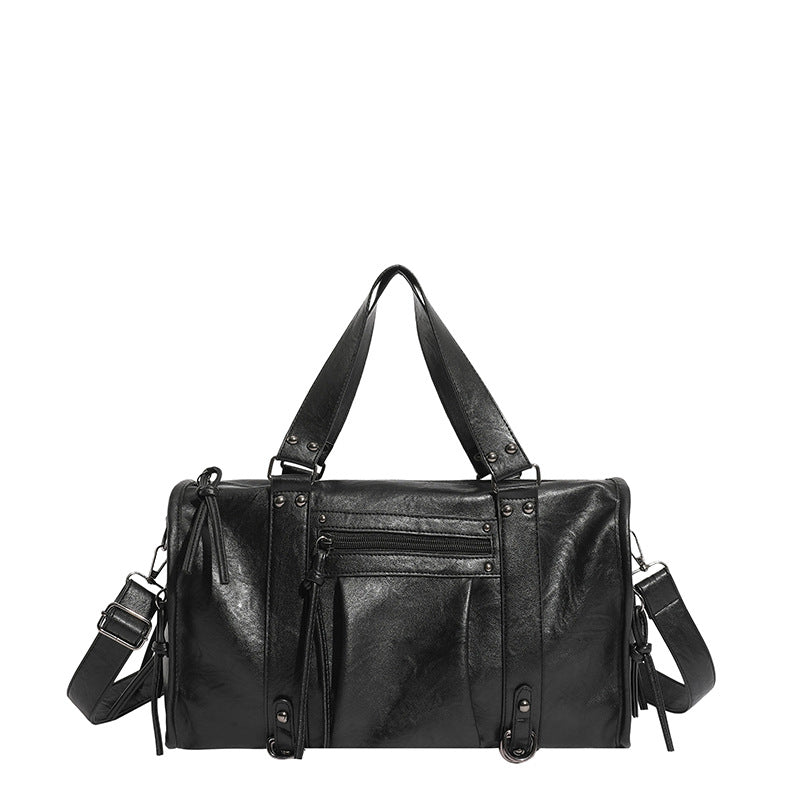 Large Capacity Commuter Female Winter Personality Trendy Tote Bag