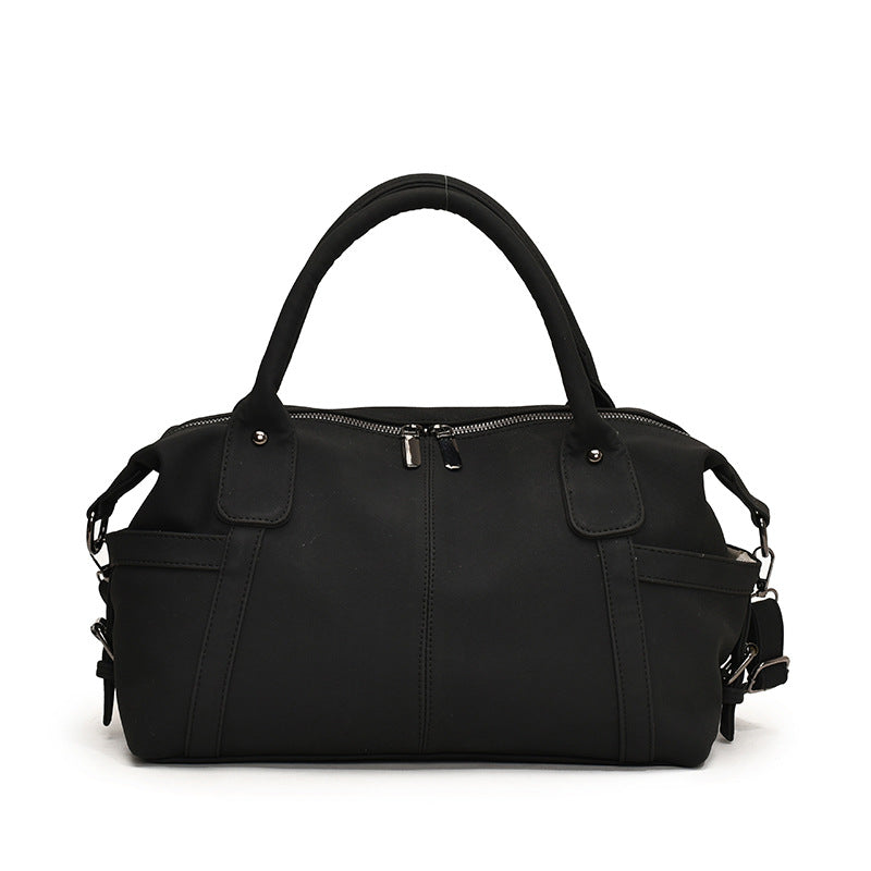 Women's Retro Winter Fashion Frosted Large Capacity Women's Messenger Bag