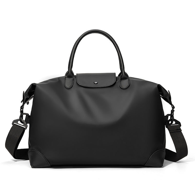 Men's Wear Resistance Portable Business Stitching Fashion Simple Large Capacity Shoulder Bags
