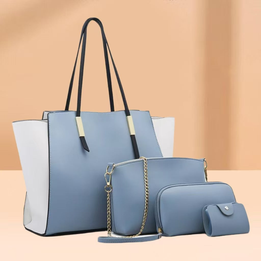 Trendy Popular Women's Hand-held With Stitching Women's Shoulder Bag